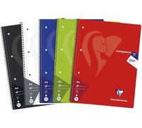 Kaxdl-307253c-Paquet De 5 Cahiers Scolaires,Din A4 21x29,7 Cm,160 Pages,90g,Dot/Pointillé,Couleurs Assorties,1 Paquet