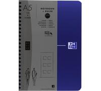 Kaxdl-39745 Cahier Spirale Couverture Pelliculée Reliure Intégrale Optik Paper A5 148x210mm Papier Assorties