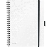 Kaxdl-Cahier À Spirales A4 Pp Ligné,Wow Be Mobile,Blanc,46440001