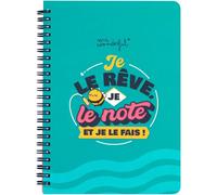 Kaxdl-Cahier A5-Je Le Rêve,Je Le Note Et Je Le Fais !