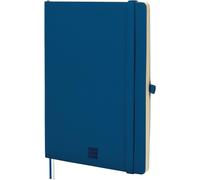 Kaxdl-Cahier Nexo Couverture Souple Ligné Bleu MarineCahier A5 À Feuilles MicroperforéesPochette Et Passant Pour Stylo72 Feuilles,Idéal Pour Écrire