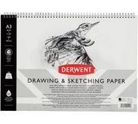 Kaxdl-Carnet De Croquis A3 Paysage Avec Dos Rigide,30 Feuilles De Papier Non-Acide,Reliure Spirale,Qualité Professionnelle,2300141