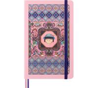 Kaxdl-Carnet Sakura-Momoko Sakura,Carnet Ligné Avec Couverture Rigide Et Fermeture Élastique,176 Pages,Collection Asie 2024,Édition Limitée,Format Large 13x21 Cm