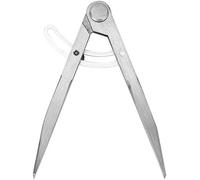 Kaxdl-Diviseur D'aile 6.1 Pouces,Espacement Réglable Bord Creaser En Cuir Artisanat Compas Précision Printemps Wing Divider Scriber Avec Porte-Crayon Leathercraft Outil De Bricolage