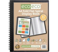 KAXDL-Eco135 Porte-Vues A4 50% Recyclé 60 Pochettes À Spirales