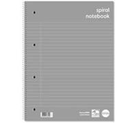 Kaxdl-Everyday Cahier À Spirale Ligné Avec Marge 140 Pages 140 Pages