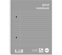 Kaxdl-Everyday Cahier À Spirale Ligné Avec Marge 160 Pages Format A5