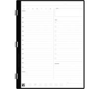 Kaxdl-Lot De 20 Pages Professionnelles Professionnelles Pour Listes De Choses À Faire Et Agendas¿Écrire,Numériser,Effacer,Réutiliser20 FeuillesTaille Des Lettres : 19,8x26,7 Cm
