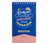 Kaxdl-Mr.Wonderful-Bloc D'autocollants Pour Que Tes Notes Soient Incroyables
