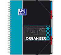Kaxdl-Oxford 48861 Cahier Spirale Organiser Book Optik Paper Couverture Polypropylène A4 210x320mm Papier Vert