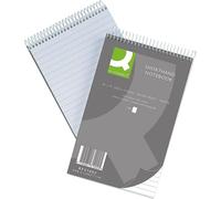 Kaxdl-Q Connect Lot De 10 Bloc-Notes 150 Feuilles De Papier À Réglure Fine
