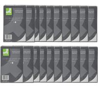 Kaxdl-Q Connect Lot De 20 Bloc-Notes 80 Feuilles De Papier À Réglure Fine