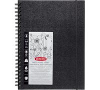 Kaxdl-Sketch&store-Carnet De Croquis A4 Portrait Avec Dos Rigide,56 Feuilles De Papier Non-Acide,Reliure Spirale,Qualité Professionnelle,2102178