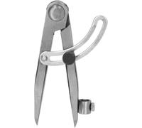 Kaxdl-Traceur De Boussole,Outil De Travail Des Métaux Avec Diviseur D'aile Verrouillable,Cercles De Dessin Avec Porte Crayon 125 Mm,Matériau En Acier Au Carbone Pour Le Marquage