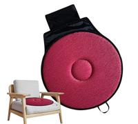 Kaxenig Coussin De Siège Rotatif, Rond Coussin De Siège De Voiture Disque De Rotation À 360 ° Coussin De Siège Pivotant, Tapis De Chaise Antidérapant, pour Personnes Âgées Et Enceintes