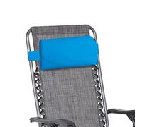 Kaxenig Coussin Repose Tete, Appuie-Chaise Longue Bain Soleil Coussin Oreiller Tran-Sat Confortable Amovible pour Chaise Pliante Plage,37X17 cm