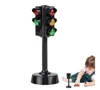 Kaxenig Feux De Circulation Jouet, Feux De Signalisation Simulés, Modèle De Trafic Jouets, Feux De Signalisation Jouets Préscolaires pour Enfant, Minuterie Visuelle avec Signaux Audio