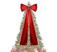 Kaxenig Noeud Sapin De Noels | 114 Cm X 46 Cm Grands Nœuds De Noels | Festifs Ornements pour Salon Cheminée Porte D'Entrée Jardin Porche Terrasse