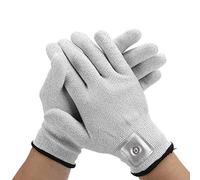 KAXIAA Gants de Protection Contre Les rayonnements électromagnétiques en Fibre d'argent EMF, Blocage Emf, Gants d'électrode,Gris