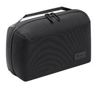 Kaxich Étui Rigide de Voyage pour Accessoires Électroniques, Organisateur Accessoires Électroniques Sac Câble Portable pour Disque Dur Externe, Chargeur, Adaptateurs, Cartes Mémoire, Câble USB (Black)