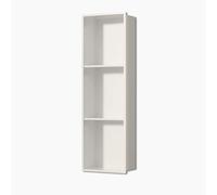 KAXLDHH Niche de Douche Encastrable en Acier Inoxydable 304 Étagère Murale Salle de Bain avec Nano-Revêtement Anti-Taches Soudure sans Joint Rangement Mural Étanche pour Cuisine(Beige,900x280x125mm)