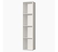 KAXLDHH Niche de Douche Encastrable en Acier Inoxydable 304 Étagère Murale Salle de Bain avec Nano-Revêtement Anti-Taches Soudure sans Joint Rangement Mural Étanche pour Cuisine(Beige,1200x280x125mm)