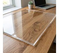 KAXLDHH Plaque De Polycarbonate Acrylique Transparent, Plaques De Transparent, Panneau De Toiture en PVC Flexible pour Projets De Décoration DIY, 1mm/1,2mm/1,5mm(1.5mm,120x200cm)