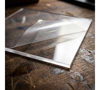 KAXLDHH Plaque De Polycarbonate Acrylique Transparent, Plaques Transparent, Panneau De Toiture en PVC Flexible pour Projets De Décoration DIY, 1mm/1,2mm/1,5mm(1.5mm,200x300cm)