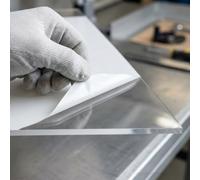 KAXLDHH Plaque De Polycarbonate Acrylique Transparent, Plaques Transparent, Panneau De Toiture en PVC Flexible pour Projets De Décoration DIY, 1mm/1,2mm/1,5mm(2mm,80x100cm)