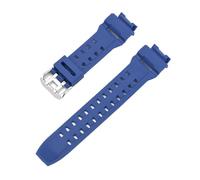 KAXSFE Bracelet camouflage compatible avec Casio G-Shock G-9200 GW-9200 9101 9102 9110 9125, bracelet de montre de sport étanche en caoutchouc et résine for homme(Dark blue)