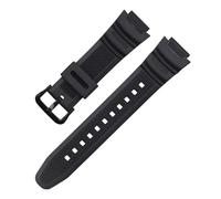 KAXSFE Bracelet de montre compatible avec Casio G-Shock AQ-S810W/S800W AE-1000W 1200 SGW-400H/300H/500H W-735H W-216H, bracelet en caoutchouc et silicone 18 mm(Black B)