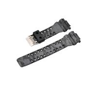 KAXSFE Bracelet de montre compatible avec Casio G-Shock GA-100/110/120 150 200 400 700 GD-100/110/120 G-8900 GLS-100, bracelet en silicone camouflage for homme 16 mm(Camouflage 2)