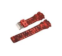 KAXSFE Bracelet de montre compatible avec Casio G-Shock GA-100/110/120 150 200 400 700 GD-100/110/120 G-8900 GLS-100, bracelet en silicone camouflage for homme 16 mm(Camouflage 5)