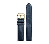 KAXSFE Bracelet de montre en cuir même largeur, compatible avec Longines, Tissot et FIYTA, Fossil(SMOKEY MAUVE,16x16mm)