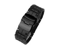 KAXSFE Bracelet de montre en fibre carbone compatible avec Casio ProTek séries PRW-60/Y PRW-30/50/70 et compatible Luminox 3051, bracelet léger acier plastique 23 mm(Black black)