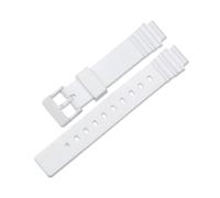 KAXSFE Bracelet de montre en résine compatible avec les montres Casio MRW-200H S300 LRW-200H. Accessoires(White-2)
