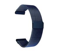 KAXSFE Bracelet de montre magnétique universel en acier inoxydable, 16 mm, 18, 20, 22, 24, à dégagement rapide(Blue,14mm)