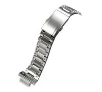 KAXSFE Bracelet de montre modifié compatible avec Casio GShock GW-M5610 DW5600 GW-5000 G-5600 GA2100 GM5600 GM2100 16 mm, bracelet en acier inoxydable for homme(Silver,5610 series)