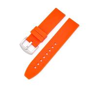 KAXSFE Bracelet de montre sport en silicone à dégagement rapide (16 mm, 18 mm, 20 mm, 22 mm, 24 mm, 26 mm, 28 mm), compatible avec Samsung Galaxy Active 2 et S3(Orange S,16mm)