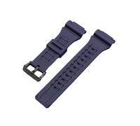 KAXSFE Bracelet de montre sport en silicone noir mat 18 mm, compatible avec Casio G-Shock AQ-S810W S800W AEQ-110W W-735H SGW-300H(Navy blue)