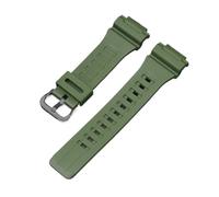 KAXSFE Bracelet de montre sport étanche en résine de silicone for homme, compatible avec Casio G-Shock AQ-S810W/S800W AE-1200 AEQ-110W MCW-200H W-735H(Army green 02)