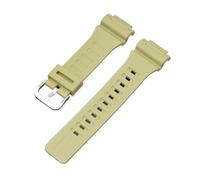KAXSFE Bracelet de montre sport étanche en résine de silicone for homme, compatible avec Casio G-Shock AQ-S810W/S800W AE-1200 AEQ-110W MCW-200H W-735H(Khaki)