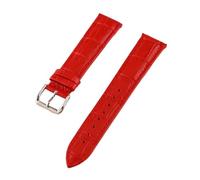 KAXSFE Bracelet de montre universel 10/12/14/16/18/20/22 mm for hommes et femmes, couleur bambou, motif nœud, accessoires d'horlogerie(Red,16mm)