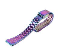 KAXSFE Bracelet de montre vintage en acier inoxydable, compatible avec Casio F91W F84 F105 F108 A158/A168 AE1200/1300, bracelet universel doré for homme(Color)