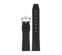 KAXSFE Bracelet en caoutchouc silicone compatible avec les montres VC FIFTYSIX MALTE METIERS D'ART, accessoires de montre 19 mm, 20, 21, 22, bracelet plongée(02 VC silver,21mm)