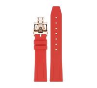 KAXSFE Bracelet en caoutchouc silicone compatible avec les montres VC FIFTYSIX MALTE METIERS D'ART, accessoires de montre 19 mm, 20, 21, 22, bracelet plongée(03 rose,20mm)