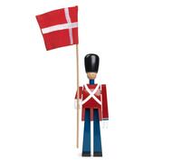 Kay Bojesen Denmark Porte-drapeau avec drapeau en tissu Kay Bojesen 29.5 cm