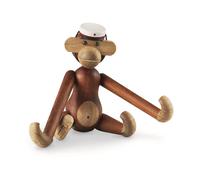 Kay Bojesen Denmark Singe en bois Kay Bojesen avec son chapeau de diplômé rouge