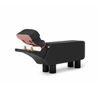 Kay Bojesen Figurine en bois en forme d'hippopotame - noir