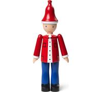 Kay Bojesen Garçon de Noël Ole H17.5 rouge/bleu/blanc